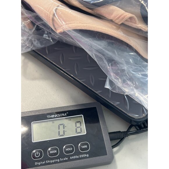 Rhonda Shear 2 Pk Molded Cup Bra with Wrap Back Size XL Black Beige Lounge 638.3 - Picture 8 of 10